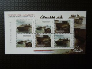 S1189 Stamps Uganda Ww 2 Battle Of The Scheldt Netherlands S/s Mnh
