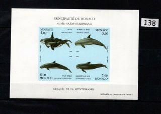 Monaco 1994 - Mnh - Imperf - Whales