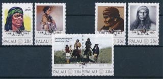 [80925] Palau Native Americans Indians Apache Wars Mnh