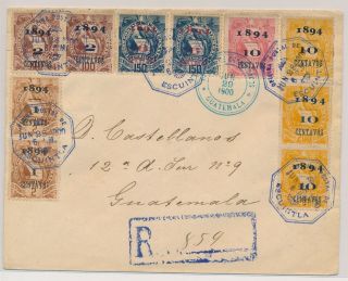 Lk51482 Guatemala 1900 Registered Fine Cover