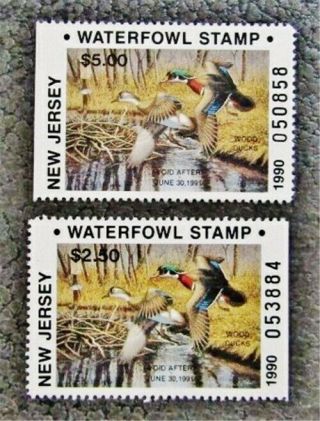 Nystamps Us Jersey Duck Stamp 13 14 Og Nh $24