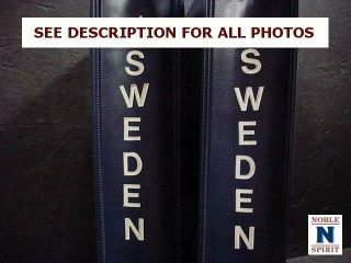 Noblespirit (1061) Sweden 2 Vol Fdc Albums