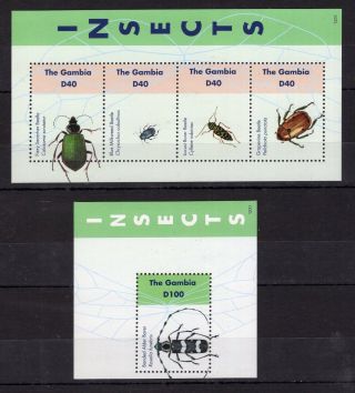 The Gambia - Insects - Stamps Mnh АЕ3