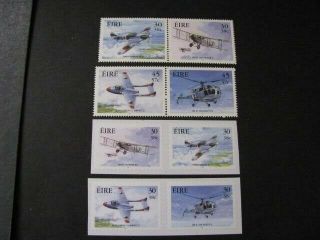 Ireland Stamp Sets Scott 1266 - 1269 & 1270 - 1273 Never Hinged Lot