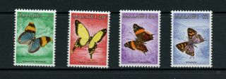 S077 Malawi 1984 Butterflies 4v.  Mnh