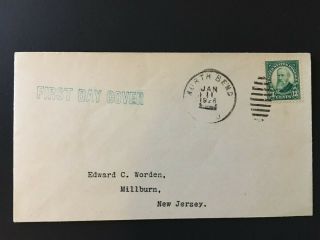 Scarce 1926 President Benjamin Harrison 13ct Stamp,  622 - 1 Canc.  North Bend,  O