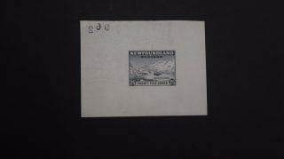 Newfoundland Stamp Scott.  No.  25c Large Die Proof In Issued Colour VF 2