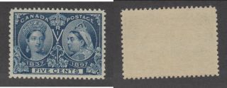 Mnh 5 Cent Queen Victoria Diamond Jubilee Stamp 54 (lot 15592)