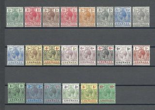Grenada 1921 - 31 Sg 112/34 Cat £110