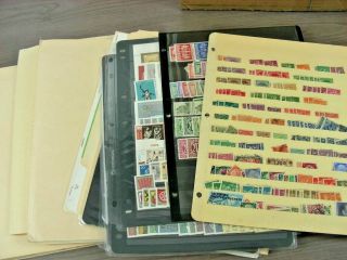 Germany & Area,  Accumulation Of 3000,  Stamps Cards,  Glassines