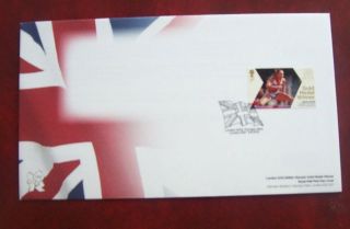 Gb London 2012 Olympic Games Gold Medal Winners Set Of 34 Single Stamps Fdc