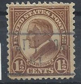 Illinois Precancels,  1 1/2c 1926,  Staunton,  Type 466