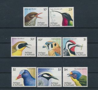 Lk56130 Antigua & Barbuda Animals Fauna Flora Birds Fine Lot Mnh