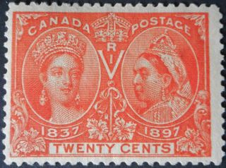 Canada 1897 20 Cents Sg 133