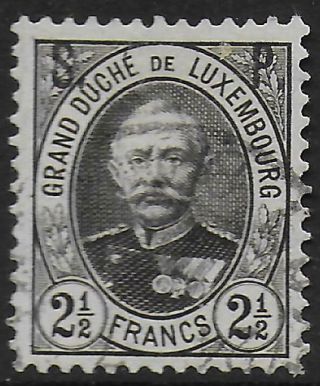 Luxembourg Stamps 1891 Mi Official 55 Signed Canc Vf