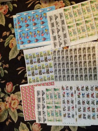 Nh Us Discount Postage Sheets/blocks Face Value Of $209.  82 Starting 50