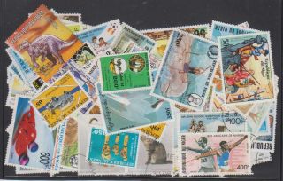 A5822: (140) Modern Niger Stamps; Better