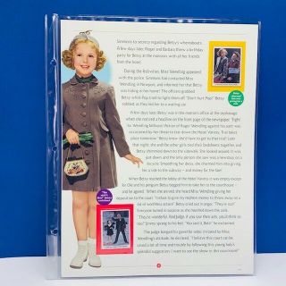 Shirley Temple Stamp Panel Commemorative Society 13x10 Little Miss Broadway 3