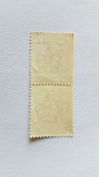 RARE PAIR GB Queen Victoria O.  W.  OFFICIALS Stamp SGO31 SG O31 QV ERROR 2