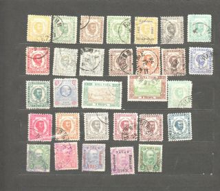 01 - 24 - 2047 Montenegro - Jugoslavia Old Stamp Lot