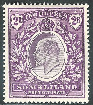 Somaliland 1904 Dull - Bright - Purple 2r Sg42