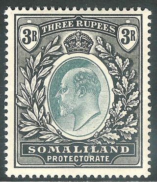 Somaliland 1904 Green/black 3r Sg43