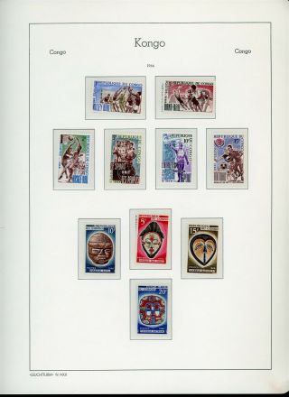 Congo (french) Mnh Album Page Lot 16 - See Scan - $$$