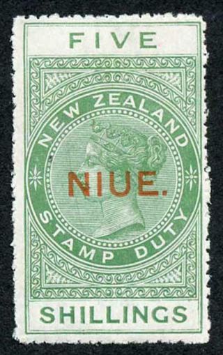 Niue Sg32 5/ - Perf 14 Fresh M/mint