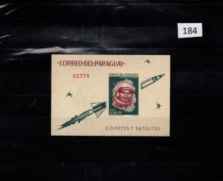 /// Paraguay - Mnh - Space - Spaceships - Imperf - Astronauts