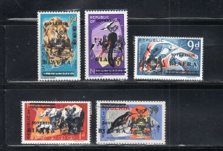 Nigeria Biafra Africa Stamps Never Hinged Lot 52613