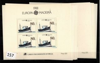 12x Madeira,  Portugal 1988 - Mnh - Europa Cept - Ships -