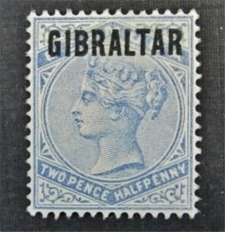 Nystamps British Gibraltar Stamp 4 Og H $185 Signed