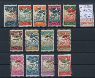 Lk82540 Wallis Et Futuna 1930 Taxation Stamps Overprint Mh Cv 12,  25 Eur
