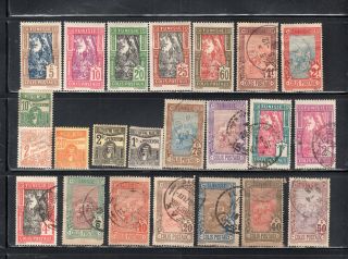 France Europe Tunisia Africa Stamps & Hinged Lot 52341