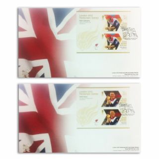 2012 London Paralympic Games Set 34 First Day Cover Rm Fdc 