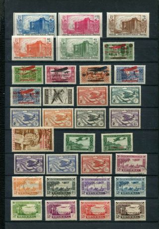 France Colonies Early Airmail M&u Lot 52 Stamps