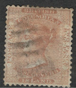 British Columbia 1860 2 1/2d Queen Victoria
