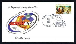 Acrimsat Satellite Launch 1999 Space Cover (2070)