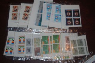 Canada NH Plate Block packs,  $265.  44 face value FV Discount Postage 3