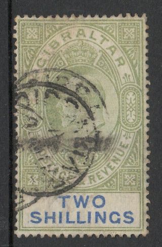 Gibraltar 1903 Ke7 2/ - Sg 52 Cv £275