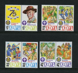 R419 Kenya 1997 Scouting Pairs Mnh