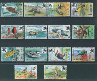Lesotho 1981 Umm Birds Sg 437/510