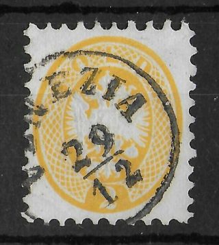 Lombardy Venetia 1864 - 1865 2 S Yellow Sass 41 Cv €1250