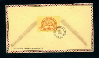 Canada/maritime And Newfoundland Airway 1931 First Flight Cover (au089)