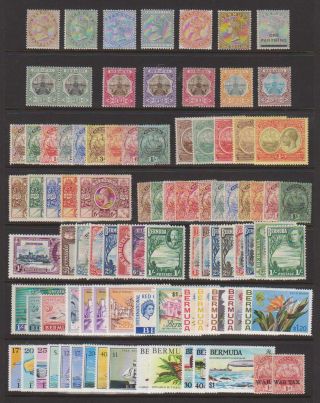 A4570: Bermuda Stamp Collection; Cv $675