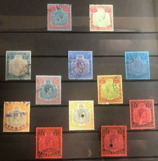 Stamp Vault - Bermuda High Value King George V,  Vi - 2sh To £1 -,  Cv$$$
