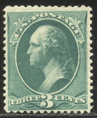 U.  S.  207 - 3c Green ($70)