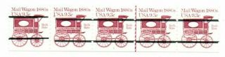 Us 1903a Mail Wagon Pnc5 Plate 1,  Gap 2l (3827)