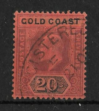 Gold Coast 1902 20/ - Purple & Black/red Kv Sg 48 Cv £225