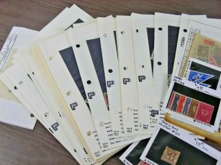 Germany & Area,  Accumulation Of Stamps In Dealer Pages,  Stock Cards &